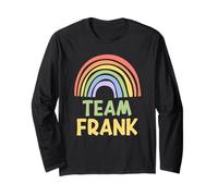 Happy Colorful Team Frank Rainbow Pride Green Yellow Maglia a Manica