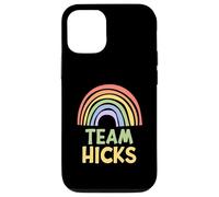 Happy Colorful Team Hicks Rainbow Pride Green Yellow Custodia per iPhone 12/12 Pro
