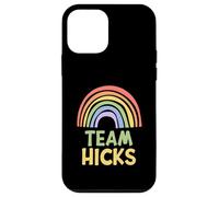 Happy Colorful Team Hicks Rainbow Pride Green Yellow Custodia per iPhone 12 mini