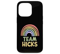 Happy Colorful Team Hicks Rainbow Pride Green Yellow Custodia per iPhone 13 Pro