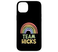 Happy Colorful Team Hicks Rainbow Pride Green Yellow Custodia per iPhone 14 Plus
