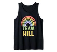 Happy Colorful Team Hill Rainbow Pride Green Yellow Canotta