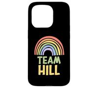 Happy Colorful Team Hill Rainbow Pride Green Yellow Custodia per iPhone 15 Pro