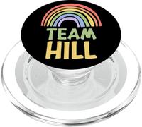 Happy Colorful Team Hill Rainbow Pride Green Yellow PopSockets PopGrip per MagSafe
