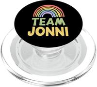 Happy Colorful Team Jonni Rainbow Pride Green Yellow PopSockets PopGrip per MagSafe