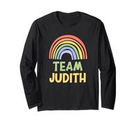 Happy Colorful Team Judith Rainbow Pride Green Yellow Maglia a Manica