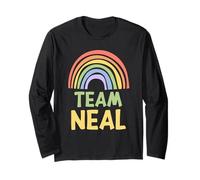 Happy Colorful Team Neal Rainbow Pride Green Yellow Maglia a Manica
