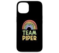 Happy Colorful Team Piper Rainbow Pride Green Yellow Custodia per iPhone 13