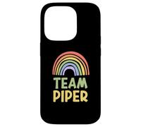 Happy Colorful Team Piper Rainbow Pride Green Yellow Custodia per iPhone 14 Pro