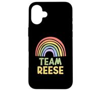 Happy Colorful Team Reese Rainbow Pride Green Yellow Custodia per iPhone 16 Plus