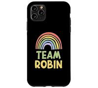 Happy Colorful Team Robin Rainbow Pride Green Yellow Custodia per iPhone 11 Pro Max