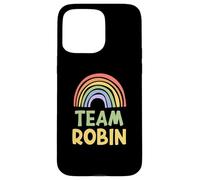 Happy Colorful Team Robin Rainbow Pride Green Yellow Custodia per iPhone 15 Pro Max