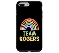Happy Colorful Team Rogers Rainbow Pride Green Yellow Custodia per iPhone 7 Plus/8 Plus