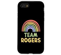 Happy Colorful Team Rogers Rainbow Pride Green Yellow Custodia per iPhone SE (2020) / 7/8