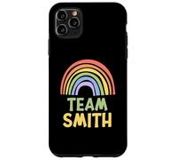 Happy Colorful Team Smith Rainbow Pride Green Yellow Custodia per iPhone 11 Pro Max