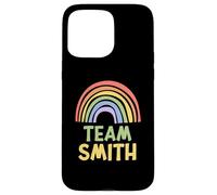 Happy Colorful Team Smith Rainbow Pride Green Yellow Custodia per iPhone 15 Pro Max