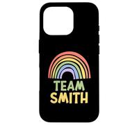 Happy Colorful Team Smith Rainbow Pride Green Yellow Custodia per iPhone 16 Pro