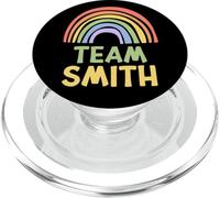 Happy Colorful Team Smith Rainbow Pride Green Yellow PopSockets PopGrip per MagSafe