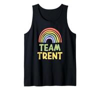 Happy Colorful Team Trent Rainbow Pride Green Yellow Canotta