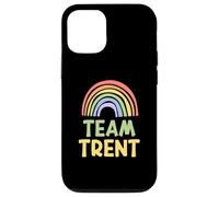 Happy Colorful Team Trent Rainbow Pride Green Yellow Custodia per iPhone 12/12 Pro