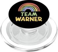 Happy Colorful Team Warner Rainbow Pride Green Yellow PopSockets PopGrip per MagSafe