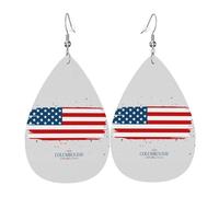 Happy Columbus Day Orecchini Da Donna Moda Orecchini In Pelle Divertenti Pendenti Per Donne Tutti I Giorni Decorazioni