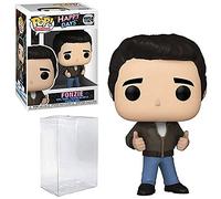 Happy Days Fonzie (Henry Winkler) Vinyl Figure # 1124 - Bundled with Pop Box Protector Case