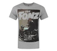 Happy Days - The Fonz - Maglietta a maniche corte - Uomo (NS4072)