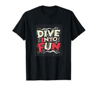Happy Dive into Fun Costume per uomo e donna Maglietta