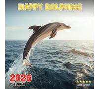 Happy Dolphins Calendar 2026: A year of joyful ocean swimmers