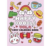 HAPPY DOODLE VOL.4: BOLD AND EASY COLORING BOOK