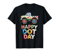 Happy DOT Day Gothic Truck - Halloween Spooky DOT Art Maglietta