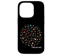Happy Dot Day Smile Face Colorata Ragazza Adolescente a Pois Custodia per iPhone 14 Pro