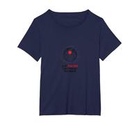Happy DOT Day: Un Punto può Cambiare Il Mondo Maglietta, Donna Plus-Size, Navy, 3X