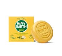 Happy Earth Barretta Doccia - Per Uomini e Donne - Sapone Doccia Solido - 100% Ingredienti Naturali & Vegani - Gelsomino Ho Wood - 90 gr
