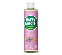 Happy Earth Gel Doccia - Per Uomini e Donne - Gel Doccia - 100% Ingredienti Naturali & Vegani - Lavanda Ylang - 300 ML