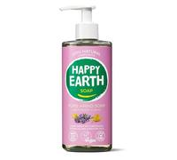 Happy Earth Sapone per le Mani - Sapone con Dosatore - 100% Ingredienti Naturali & Vegani - Lavanda Ylang - 300 ML