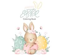 Happy Easter: A Large Picture Coloring Book for All Ages