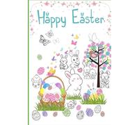 Happy Easter: Big Bold Coloring Images