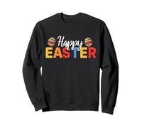 Happy Easter Block Building Brick Builder Domenica di Pasqua Felpa