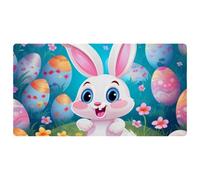 Happy Easter Bunny Easter Eggs-722 Tappeto da cucina imbottito, impermeabile, antiscivolo, comodo, per cucina, lavello ufficio, 40 x 75 cm