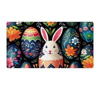 Happy Easter Bunny Easter Eggs-728 Tappeto da cucina imbottito, impermeabile, antiscivolo, comodo, per cucina, lavello ufficio, 40 x 75 cm