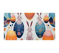 Happy Easter Bunny Easter Eggs-740 Tappeto da cucina imbottito, impermeabile, antiscivolo, comodo, per cucina, lavello ufficio, 40 x 75 cm