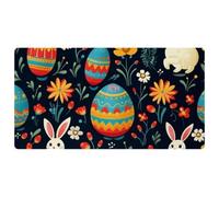 Happy Easter Bunny Easter Eggs-764 Tappeto da cucina imbottito, impermeabile, antiscivolo, comodo, per cucina, lavello ufficio, 40 x 75 cm