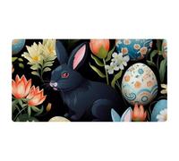 Happy Easter Bunny Easter Eggs-770 Tappeto da cucina imbottito, impermeabile, antiscivolo, comodo, per cucina, lavello ufficio, 40 x 75 cm