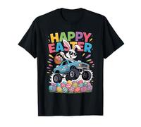 Happy Easter Bunny Monster Truck Egg Hunt off Road Bunny Maglietta