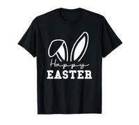 Happy Easter Bunny Spring Easter Eggs Pasqua Pretty and Maglietta