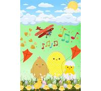 Happy Easter Chickens: Blank Notebook, Journal For Drawing Or Writing, This Notebook Is Perfect for Kids, Girls And Boys, Teens...