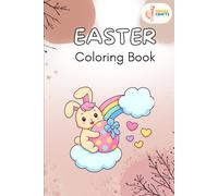 Happy Easter Coloring Book for Kids: Fun Easter Coloring Pages for Children with Cute Bunnies, Eggs, Chicks & Spring Scenes | Ages 3-7