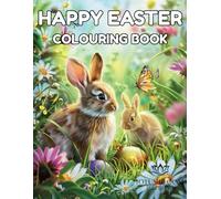 Happy Easter: Colouring Book